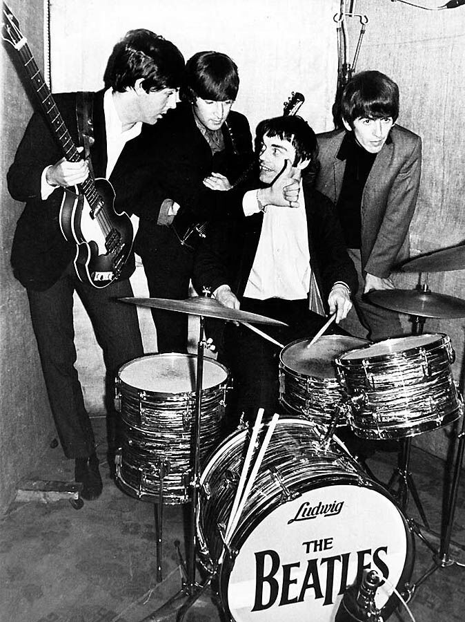 Рідкісні знімки "The Beatles"