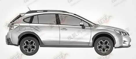 Появились изображения кузова «вседорожной» Subaru Impreza