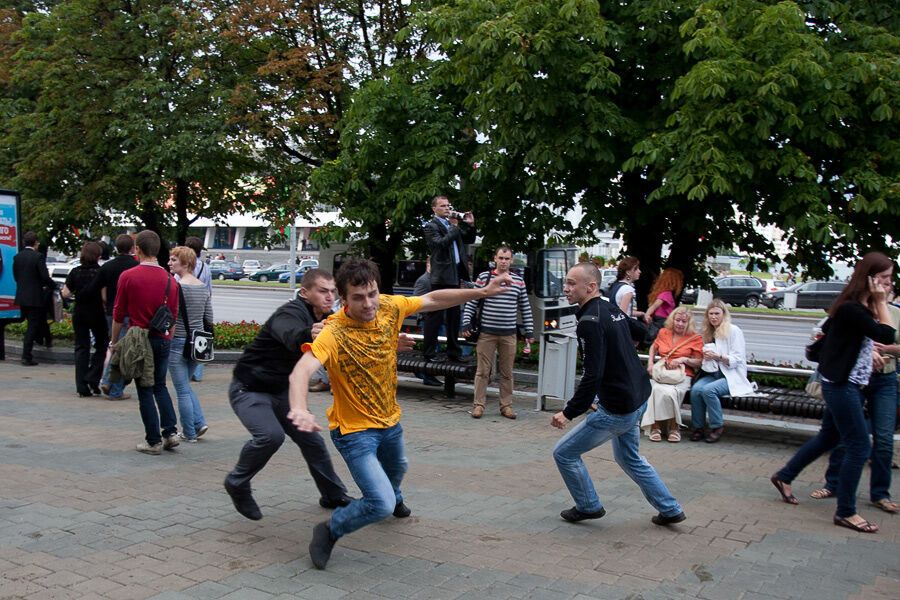 Затримання в Мінську