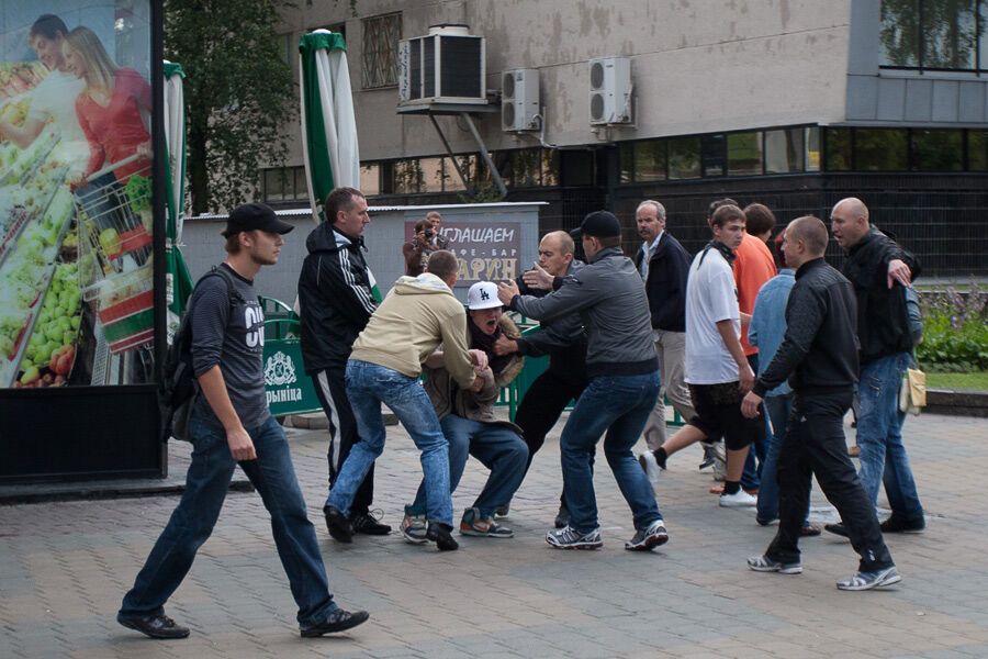 Затримання в Мінську