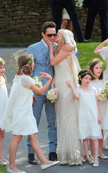 Прекрасная свадьба Кейт Мосс и Джейми Хинса