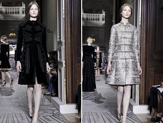 Valentino не изменяют своим принципам на Неделе высокой моды