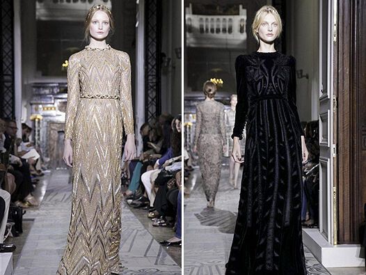 Valentino не изменяют своим принципам на Неделе высокой моды