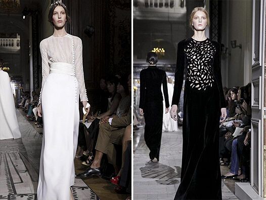 Valentino не изменяют своим принципам на Неделе высокой моды