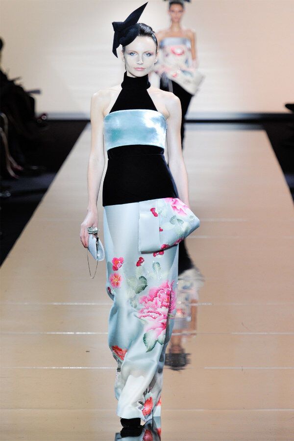 Armani представив красивейшую колекцію в японському стилі. Фото