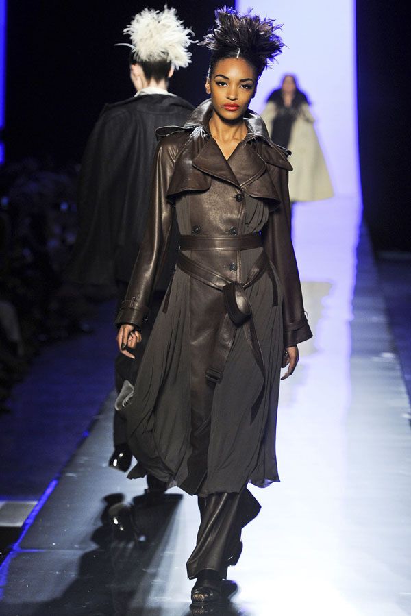 Осеннее рок-настроение на Неделе Высокой моды: Jean Paul Gaultier. Фото