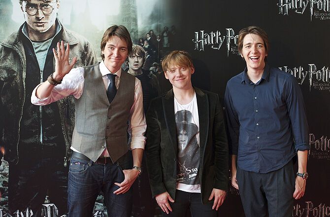 Фотоколл актеров "Гарри Поттера" в Лондоне