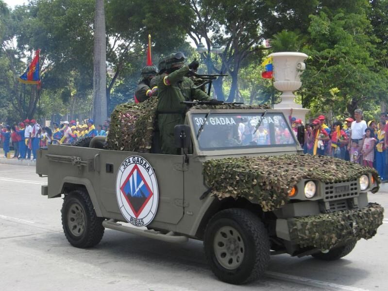 Военный парад в Венесуэле