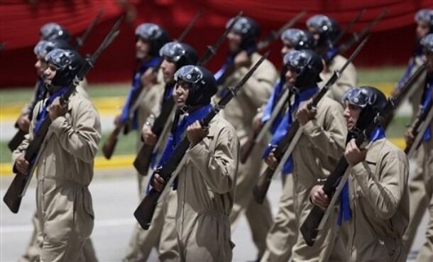 Военный парад в Венесуэле