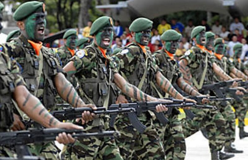 Военный парад в Венесуэле