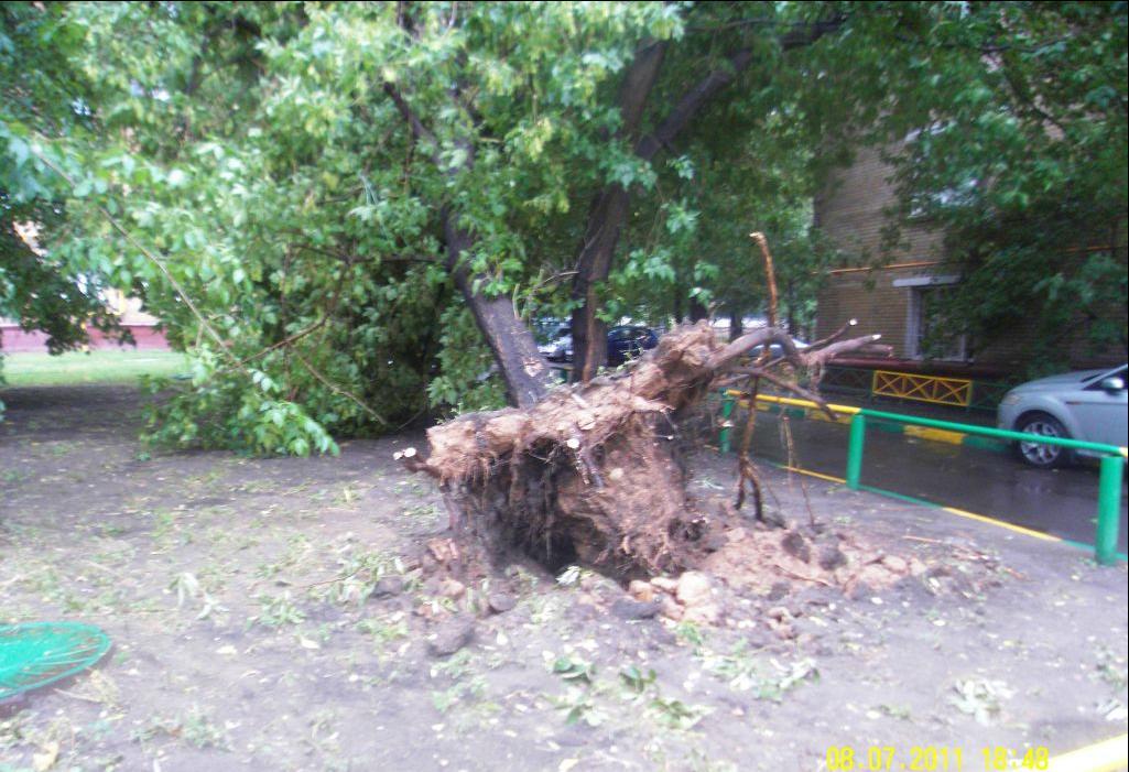 На Москву обрушился ливень со снегом. Фото. Видео