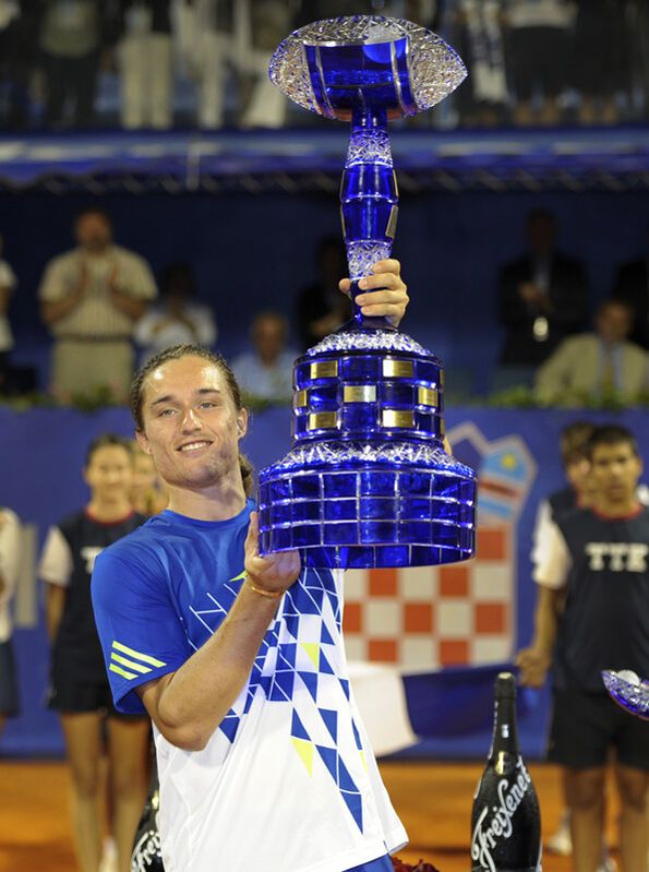 Украинец выиграл теннисный турнир в Умаге