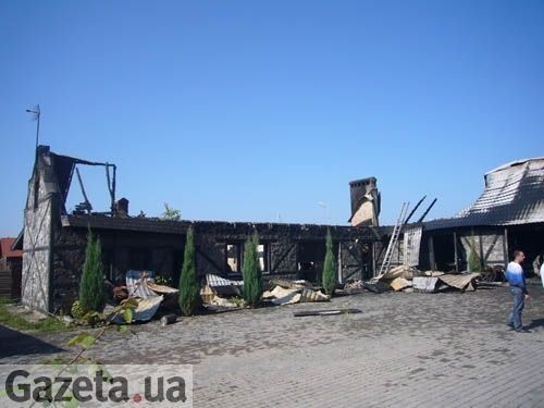 В Ивано-Франковске взорвали гостинично-ресторанный комплекс. Фото, видео