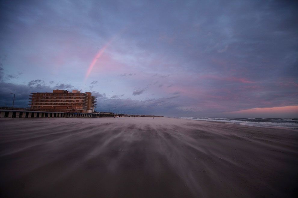 Ужасные последствия урагана "Айрин"