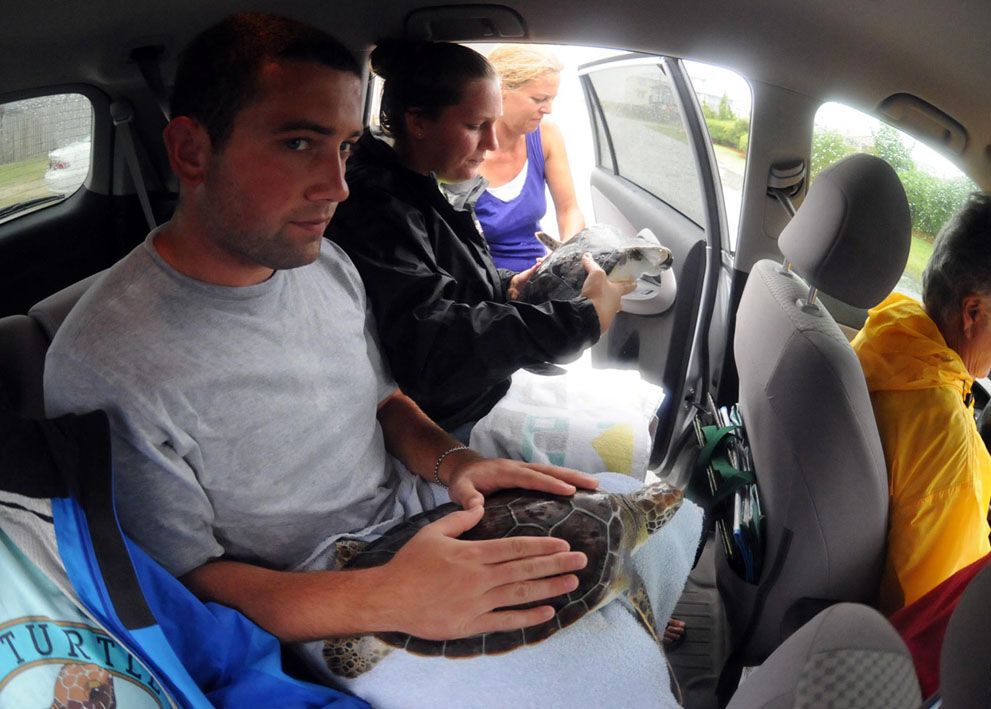 Ужасные последствия урагана "Айрин"