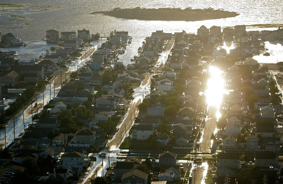 Ужасные последствия урагана "Айрин"