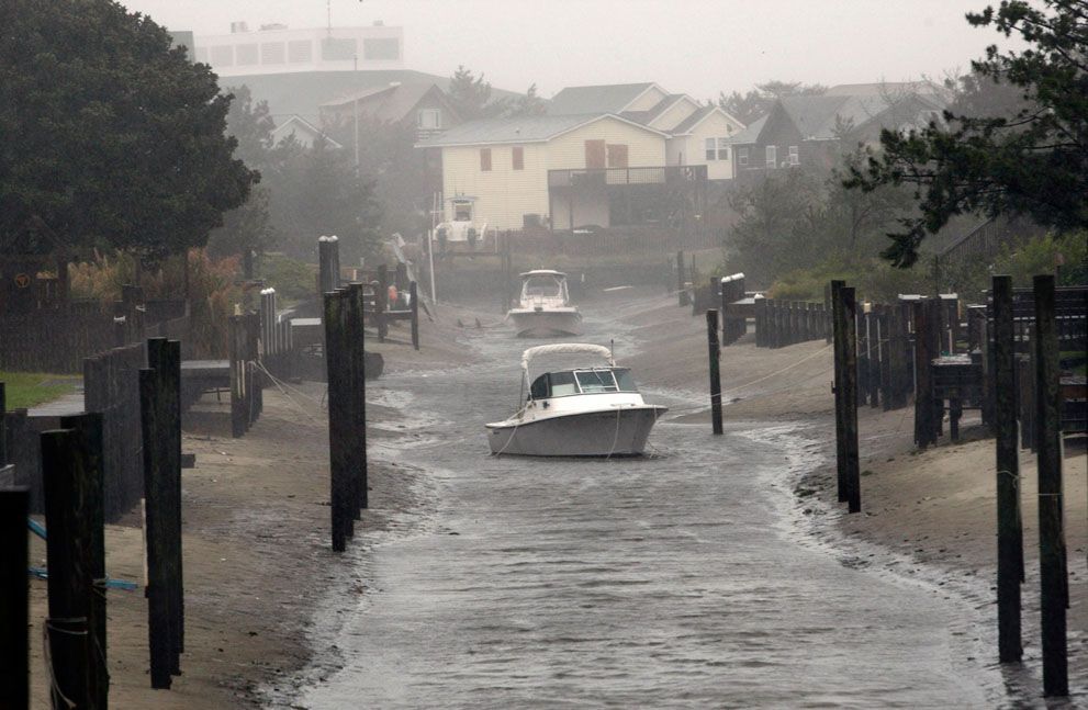 Ужасные последствия урагана "Айрин"