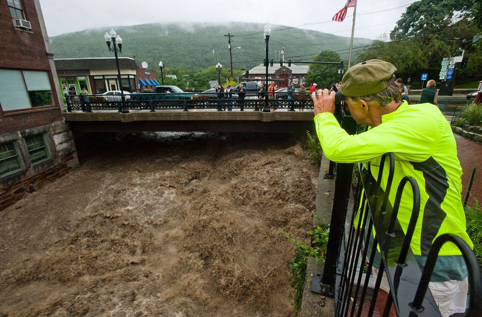 Ужасные последствия урагана "Айрин"