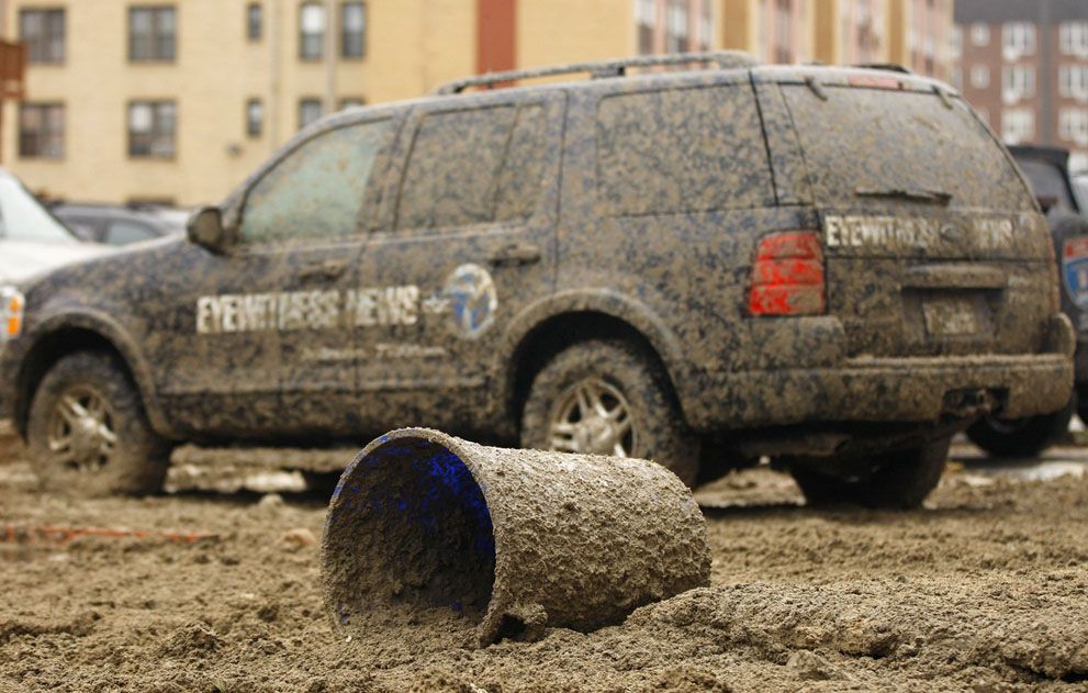 Ужасные последствия урагана "Айрин"