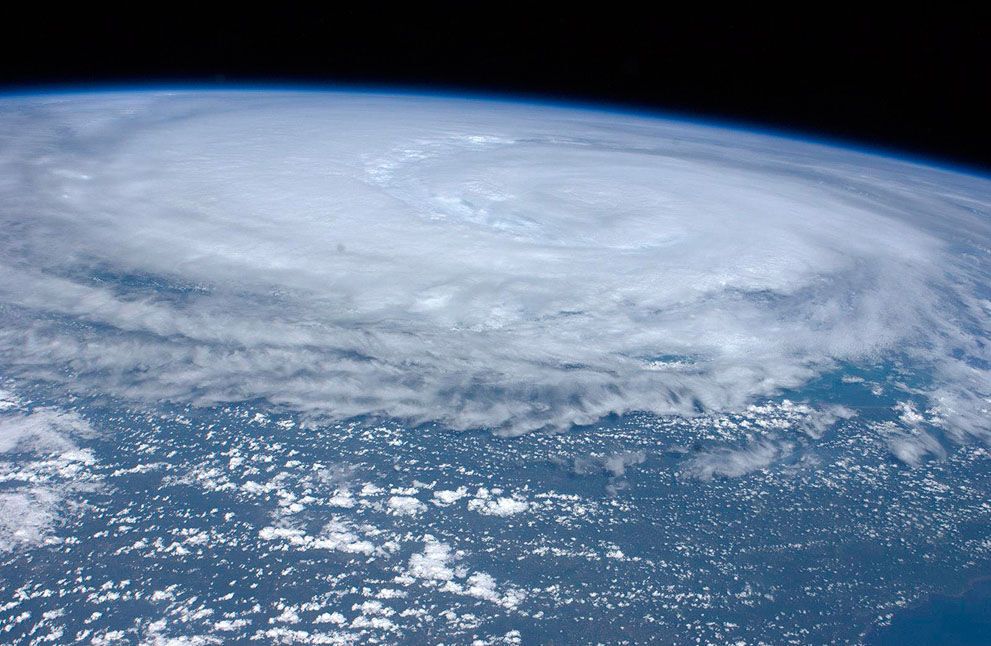 Ужасные последствия урагана "Айрин"