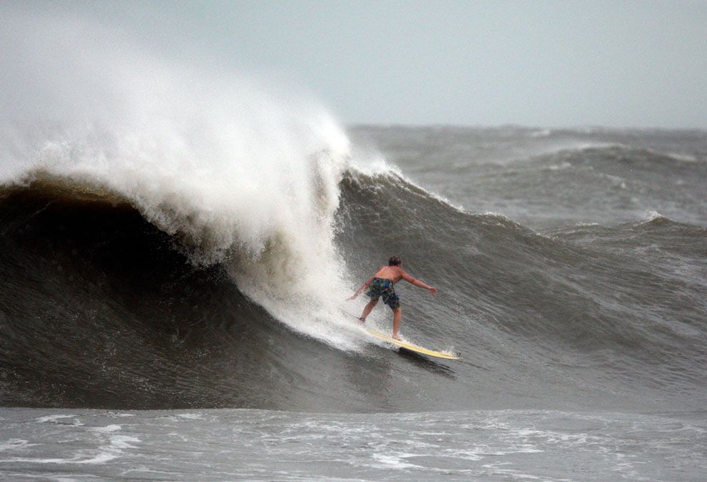 Ужасные последствия урагана "Айрин"