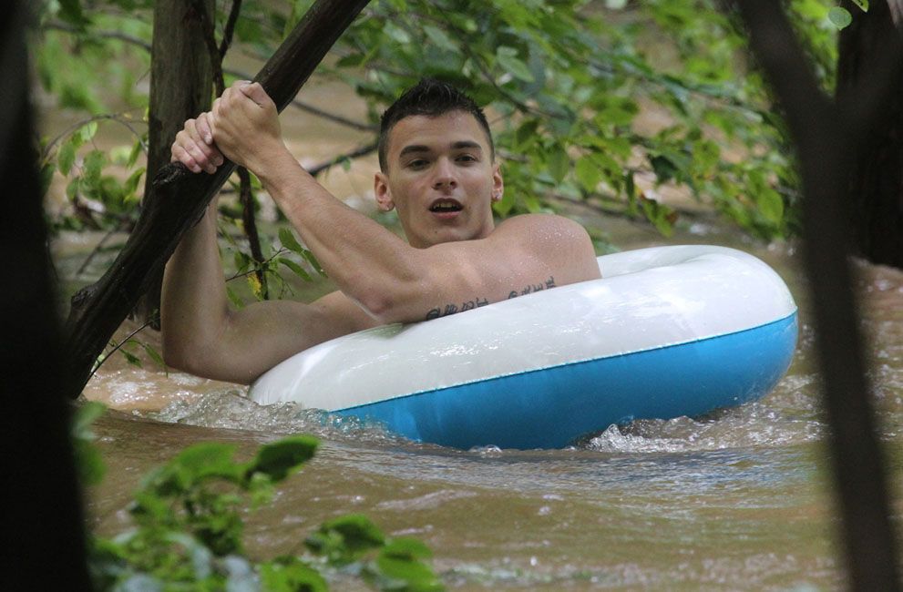 Ужасные последствия урагана "Айрин"