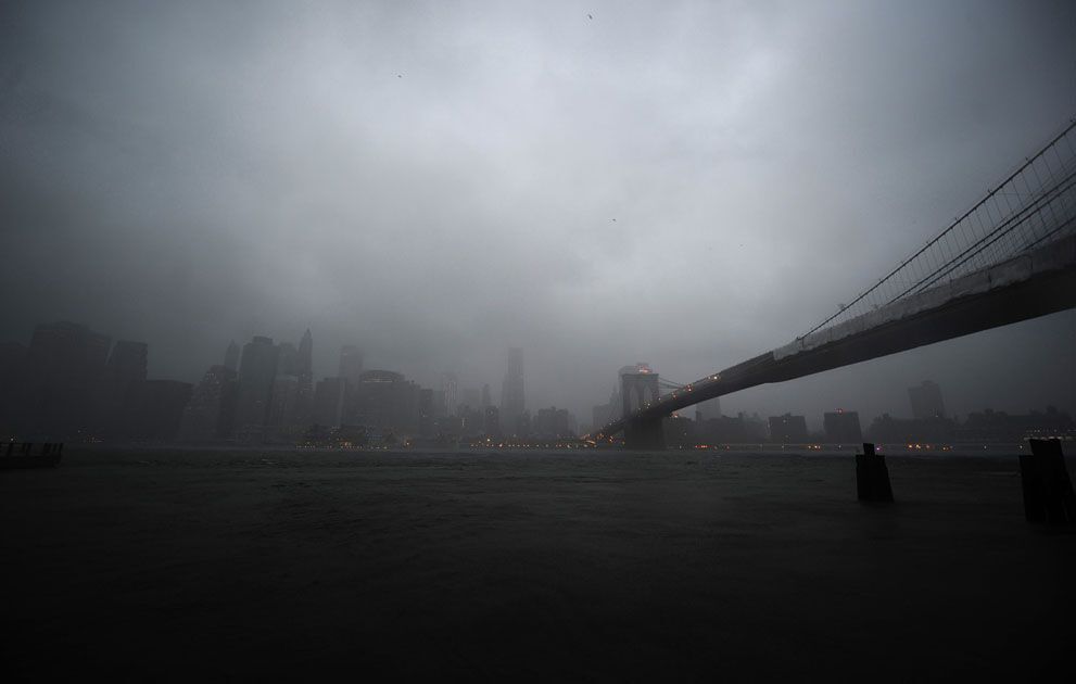 Ужасные последствия урагана "Айрин"