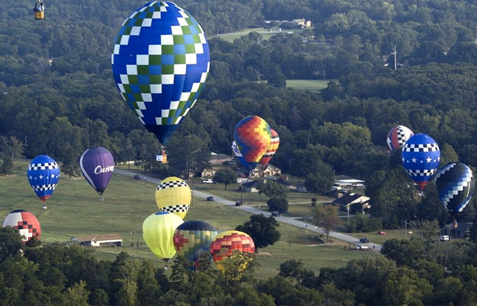 Фестивали воздушных шаров во Франции и США