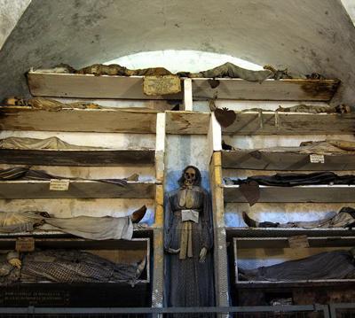 Музей мертвецов в Палермо. Фото