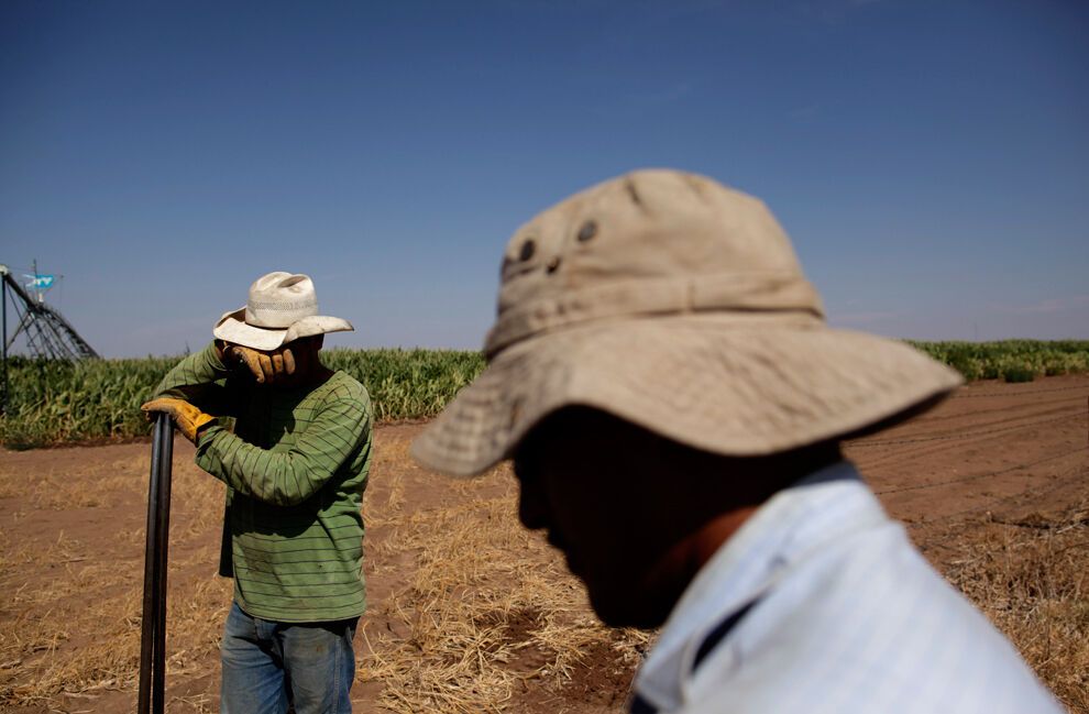 Засуха и лесные пожары в Техасе