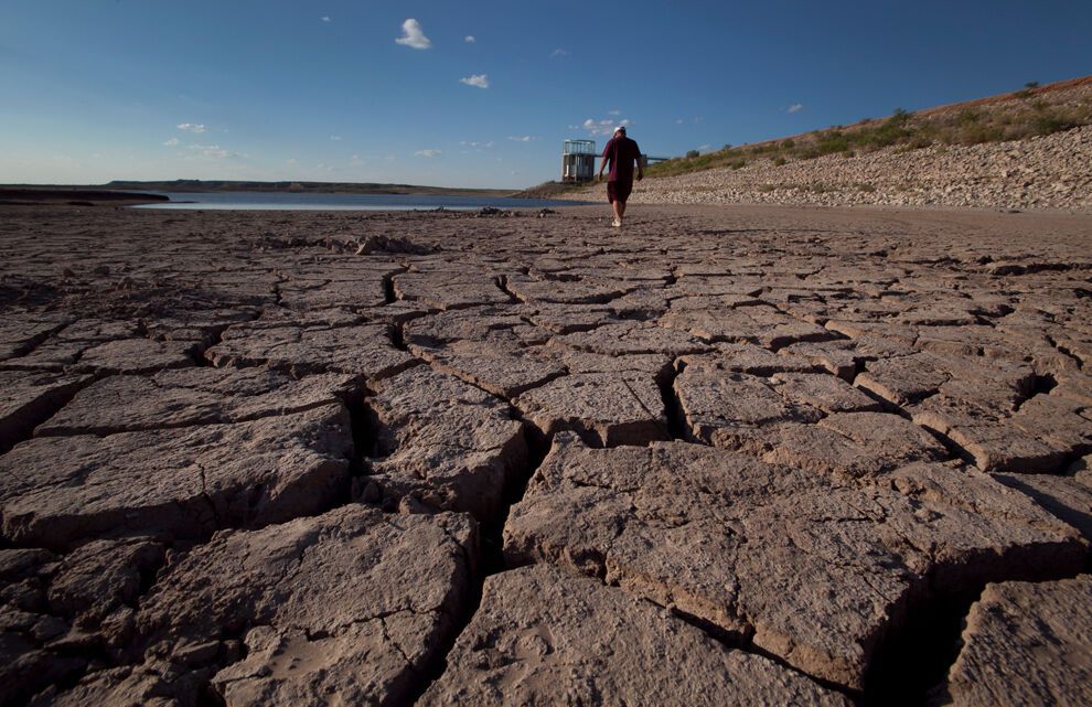 Засуха и лесные пожары в Техасе