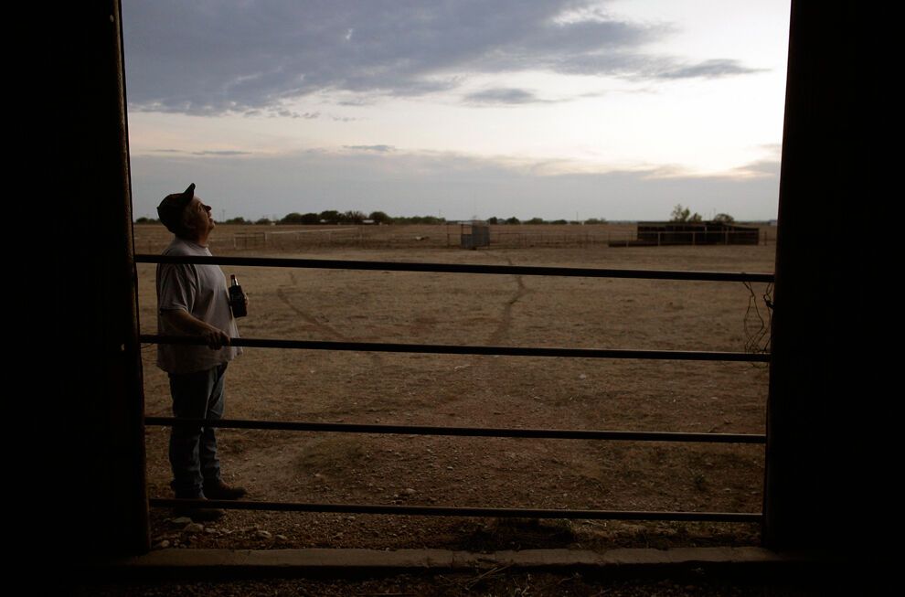 Засуха и лесные пожары в Техасе