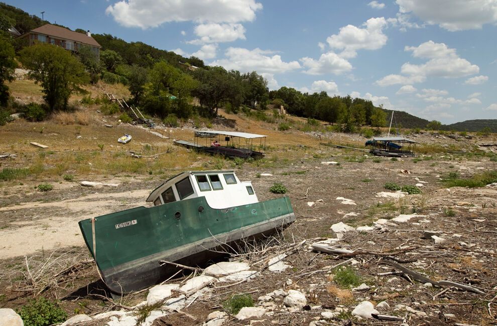 Засуха и лесные пожары в Техасе