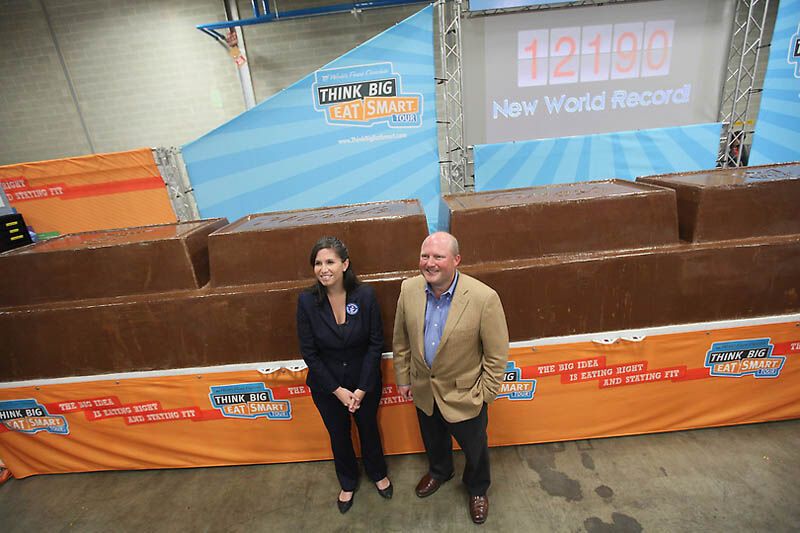 Самая большая в мире шоколадка