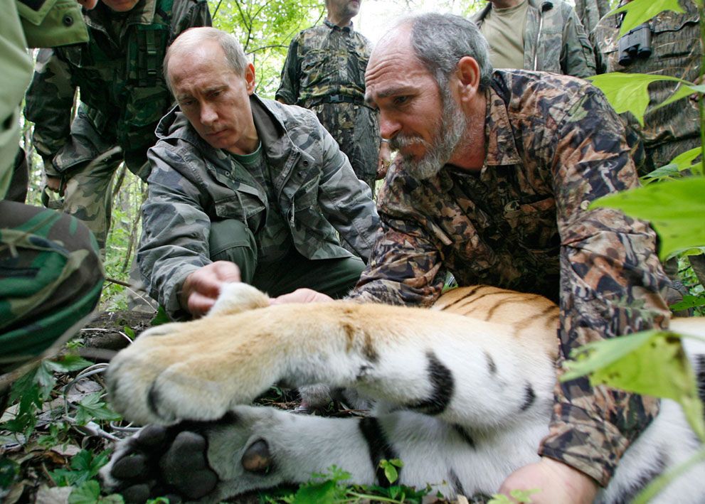 Путин и его знаменитый “мачизм”