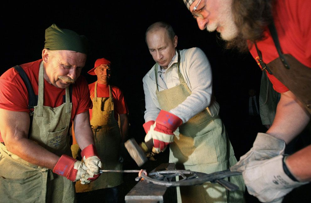 Путин и его знаменитый “мачизм”