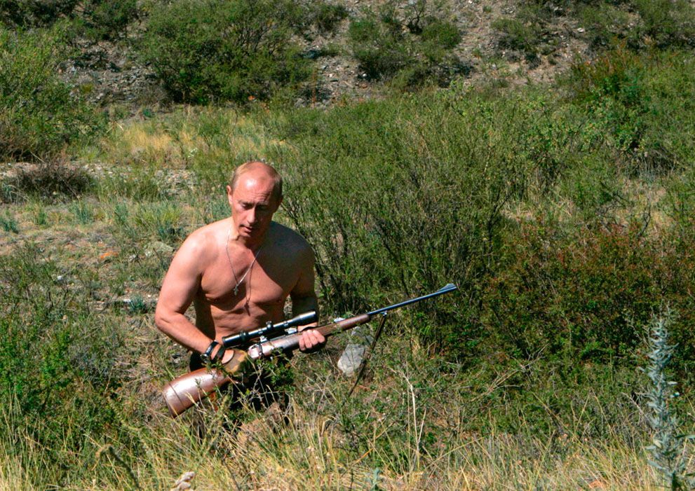 Путин и его знаменитый “мачизм”