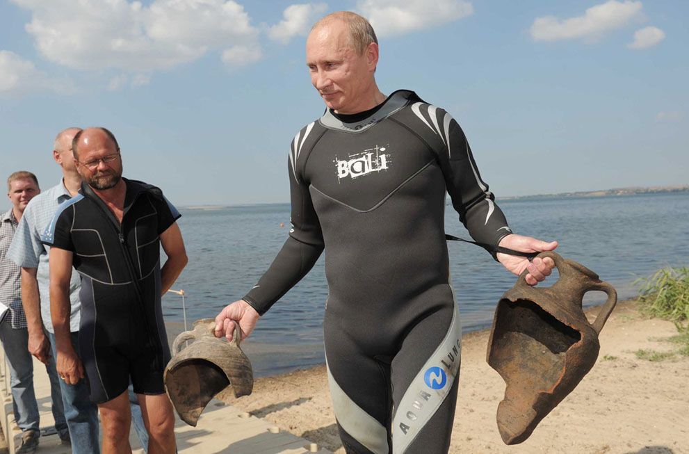 Путин и его знаменитый “мачизм”
