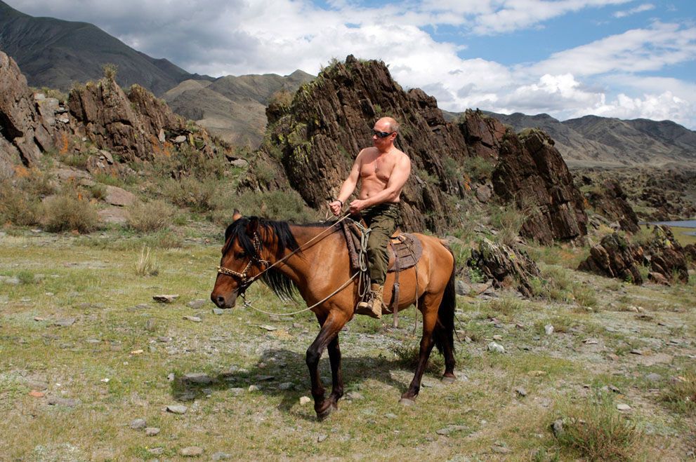Путин и его знаменитый “мачизм”