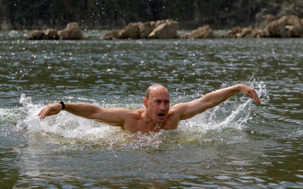Путин и его знаменитый “мачизм”