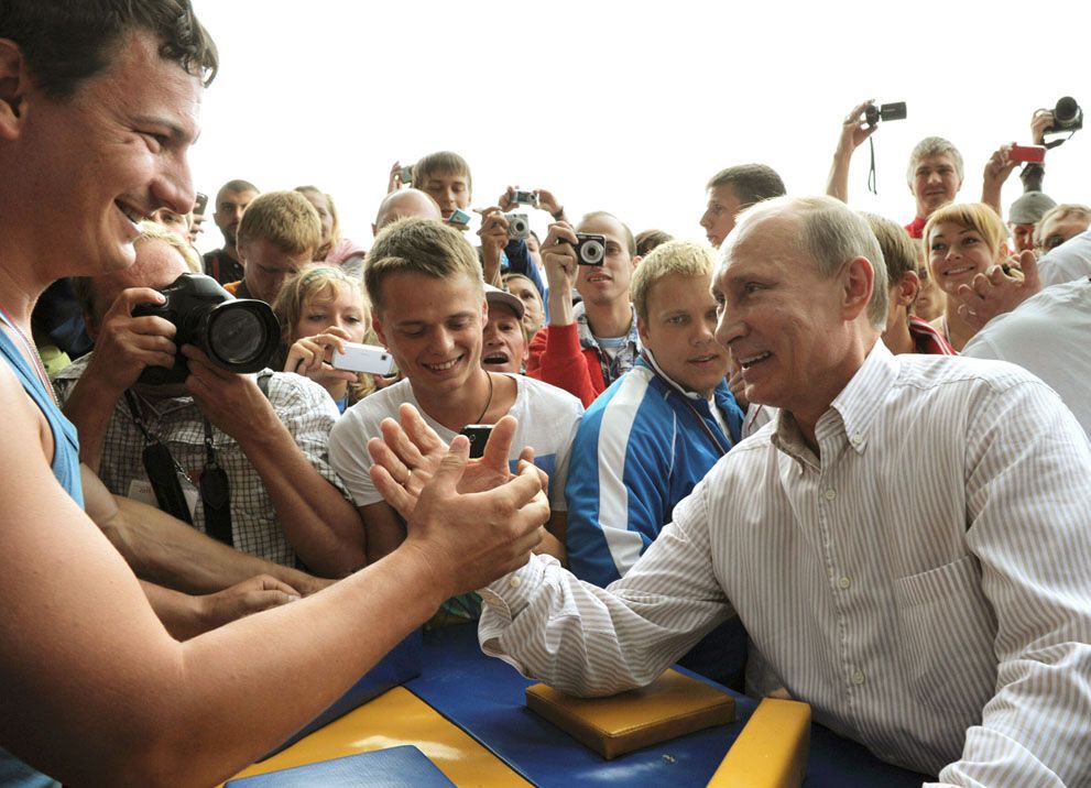 Путин и его знаменитый “мачизм”