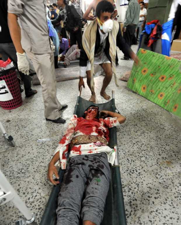 Поліція розстріляла демонстрантів у Ємені: вбиті 26 осіб. Фото
