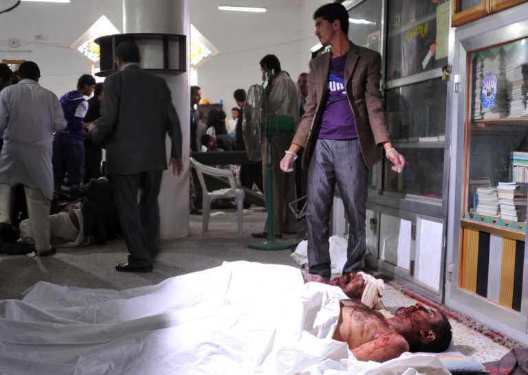 Полиция расстреляла демонстрантов в Йемене: убиты 26 человек. Фото