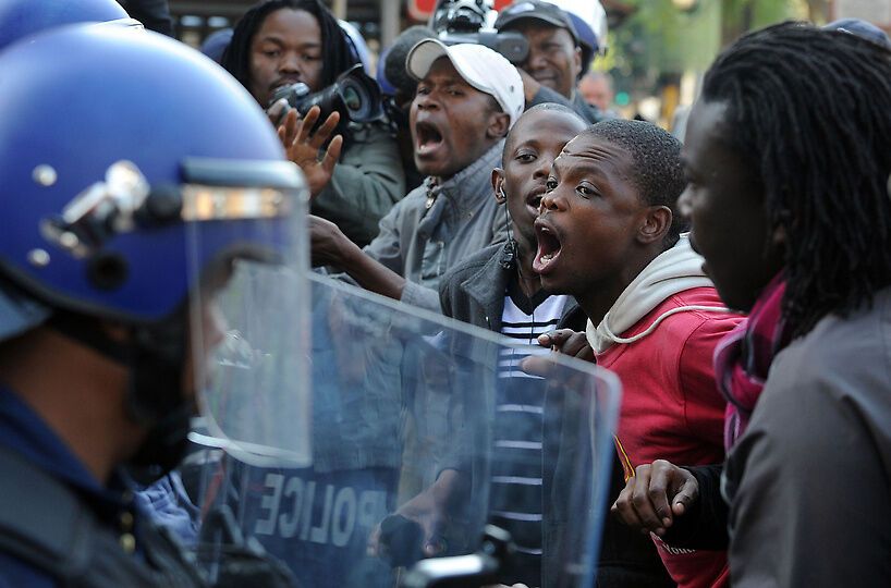 Протести в Південній Африці