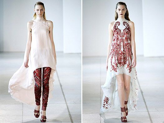 Неделя моды в Лондоне: Antonio Berardi и Temperley. Фото