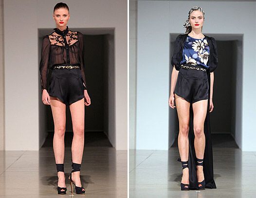 Неделя моды в Лондоне: Antonio Berardi и Temperley. Фото