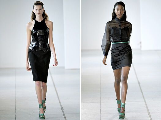 Неделя моды в Лондоне: Antonio Berardi и Temperley. Фото