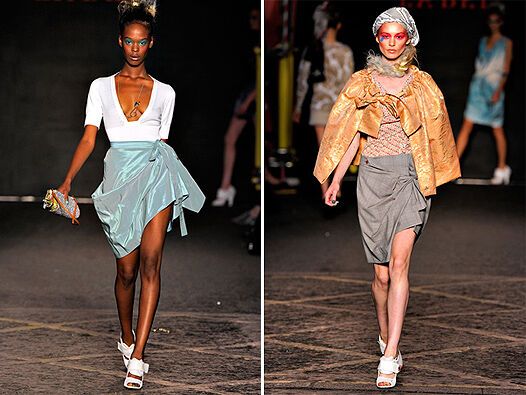 Неделя моды в Лондоне: Vivienne Westwood. Фото