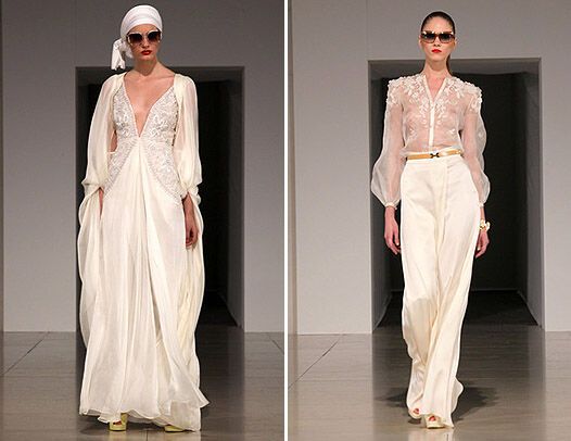 Неделя моды в Лондоне: Antonio Berardi и Temperley. Фото