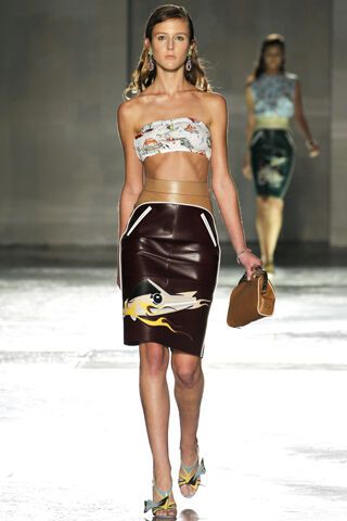 Неделя моды в Милане: весна 2012 от Prada. Фото